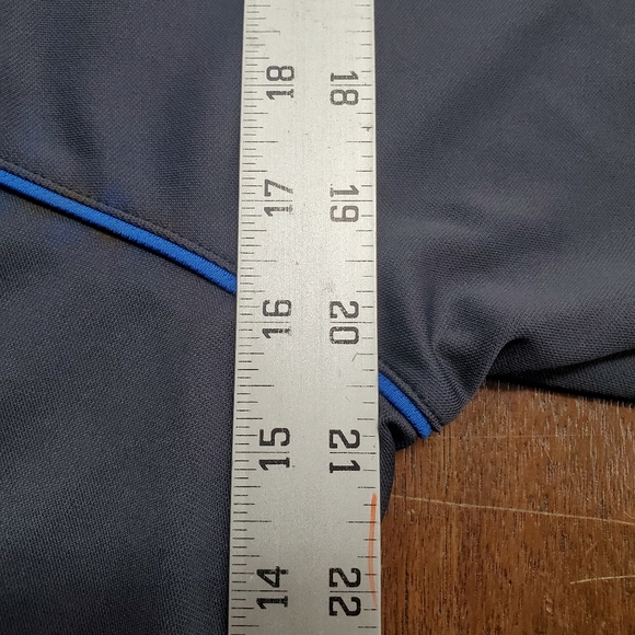 NCAA University of Kansas Jayhawks Dri-Fit Shirt Large Grey - Picture 8 of 9